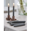 Набор свечей dark grey 1,3 см, 10 шт