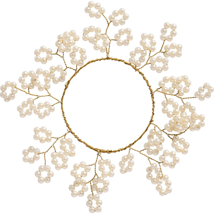Венок мини white beads Magic and Wishes inside 5 см