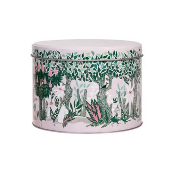Банка для хранения круглая Moomin Весенний каштан