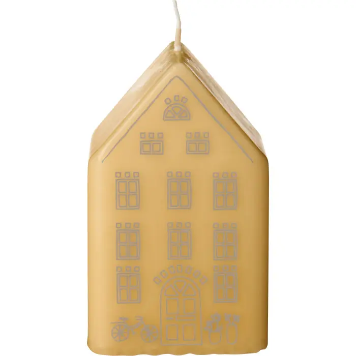 Свеча House print on front