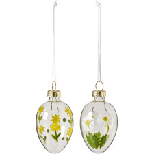 Подвесное украшение Egg glass в асс.