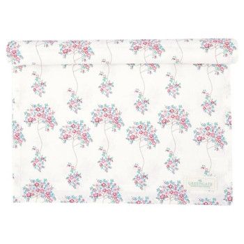 Столовая дорожка Desdemona white 45x140 см