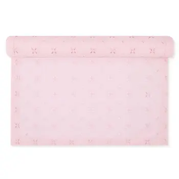 Столовая дорожка Lace pale pink 50x150 см