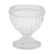 Подставка для яйца стеклянная Alice clear