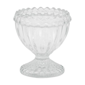 Подставка для яйца стеклянная Alice clear
