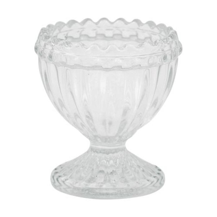 Подставка для яйца стеклянная Alice clear