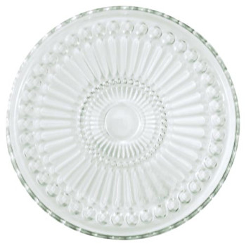 Стеклянная тарелка Alice clear 18,5 см