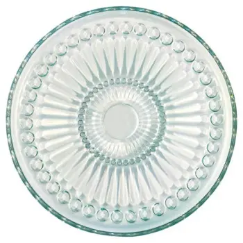 Стеклянная тарелка Alice cool mint 18,5 см