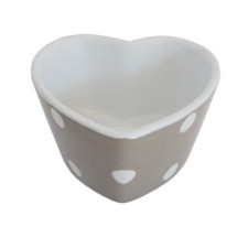 Горшочек Beige heart 10,2x10x5,5 см