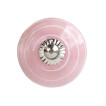 Мебельная ручка pink with white stripes