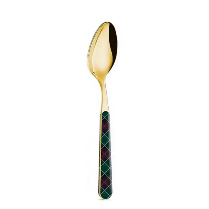 Ложка Gold Tartan Green