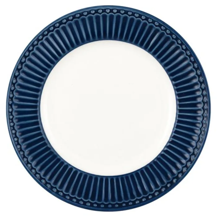 Десертная тарелка Alice dark blue 17,5 см