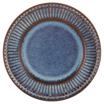 Десертная тарелка Alice oyster blue 17,5 см
