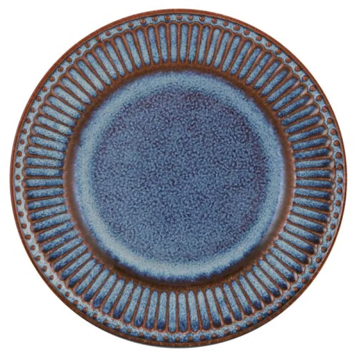 Десертная тарелка Alice oyster blue 17,5 см