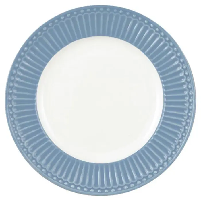 Десертная тарелка Alice sky blue 17,5 см