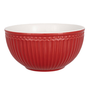 Сервировочная пиала Alice red 14 см