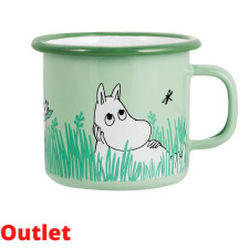 Moomin Кружка эмалированная Мальчики в саду, 250 мл (ТОВАР ИЗ АУТЛЕТА)