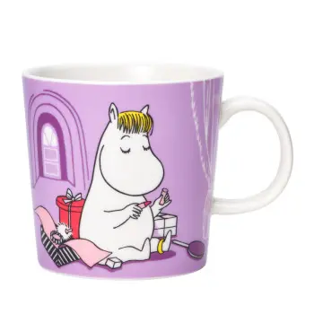 Кружка Moomin Фрёкен Снорк сиреневая 300 мл