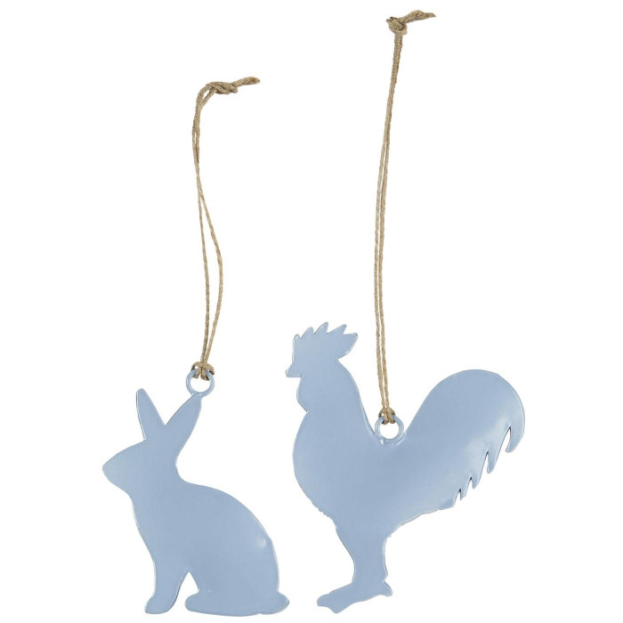 Подвесное украшение Bunny/rooster light blue в асс.