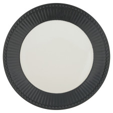Тарелка Alice dark grey