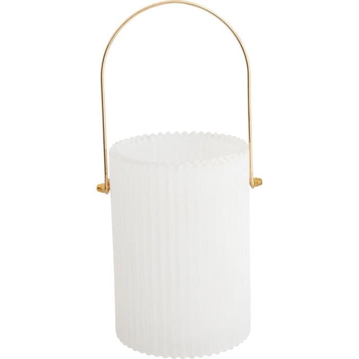 Лампа white gold handle medium