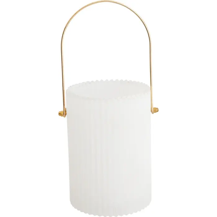 Лампа white gold handle medium