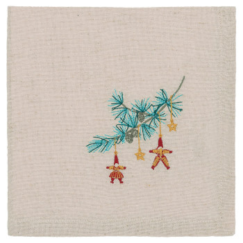Салфетка w embroidery Juana sand 40х40 см
