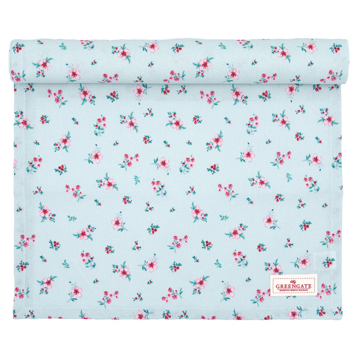 Столовая дорожка Sila pale blue 45х140 см