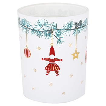 Подсвечник Juana white medium