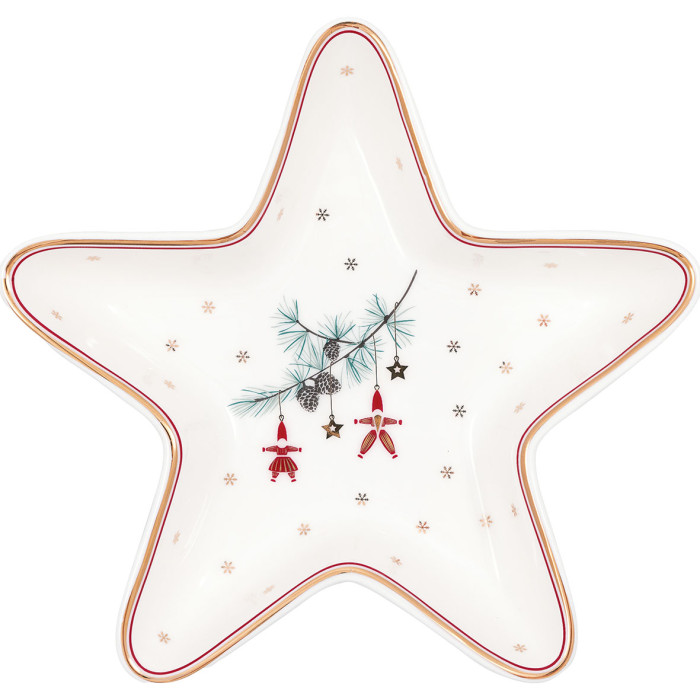 Блюдо сервировочное Star Juana white