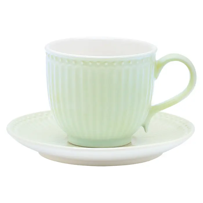 Чайная пара Alice pale green