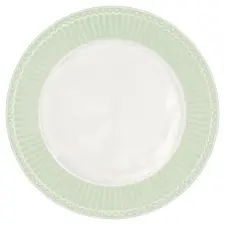 Тарелка Alice pale green