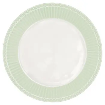 Тарелка Alice pale green