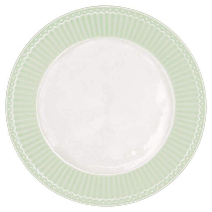 Тарелка Alice pale green