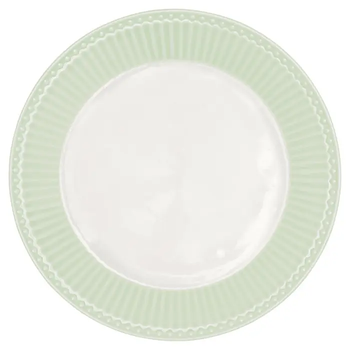 Тарелка Alice pale green