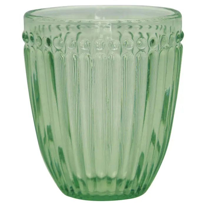 Стакан стеклянный Alice pale green