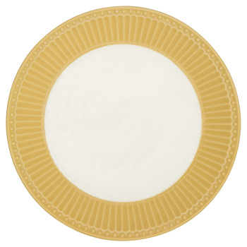 Тарелка Alice honey mustard