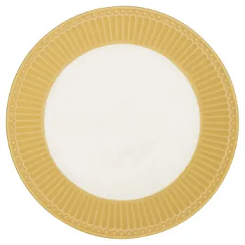 Тарелка Alice honey mustard