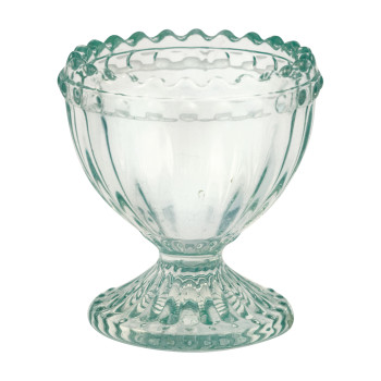 Подставка для яйца стеклянная Alice cool mint