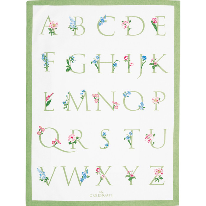 Полотенце Agnes letter white 50х70 см