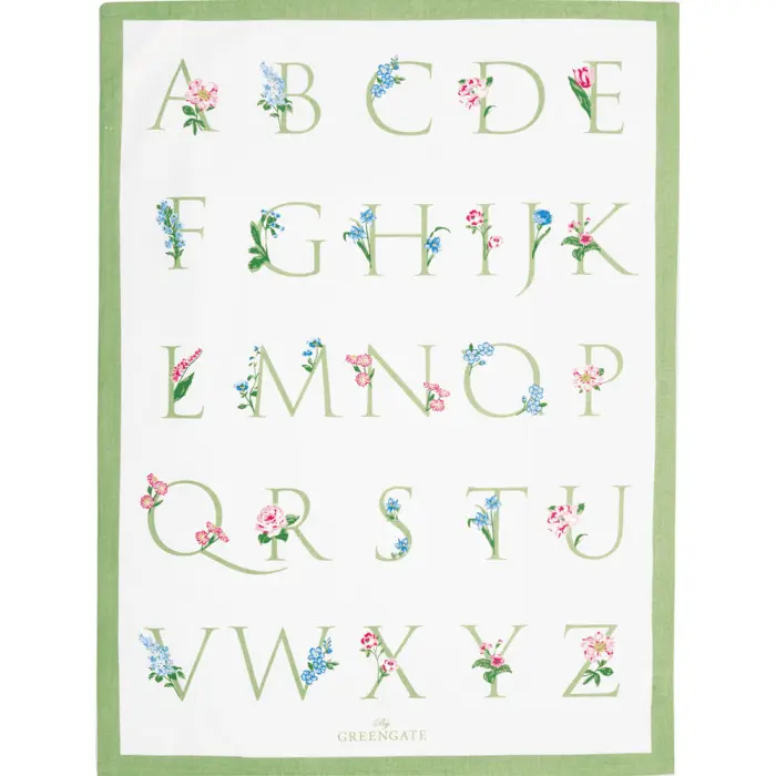 Полотенце Agnes letter white 50х70 см