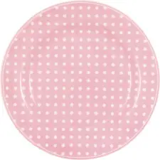 Тарелка Dotty pale pink 20,2 см
