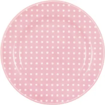 Тарелка Dotty pale pink 20,2 см