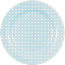 Тарелка Dotty pale blue 20,2 см