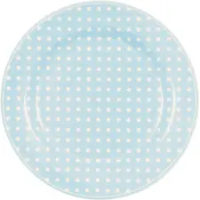Тарелка Dotty pale blue 20,2 см