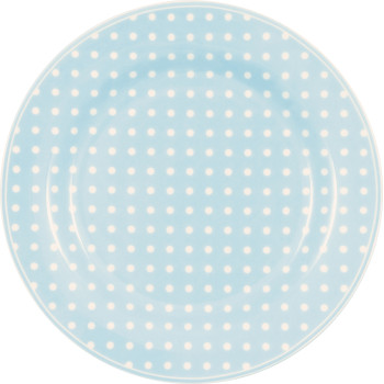 Тарелка Dotty pale blue 20,2 см