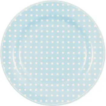 Тарелка Dotty pale blue 20,2 см