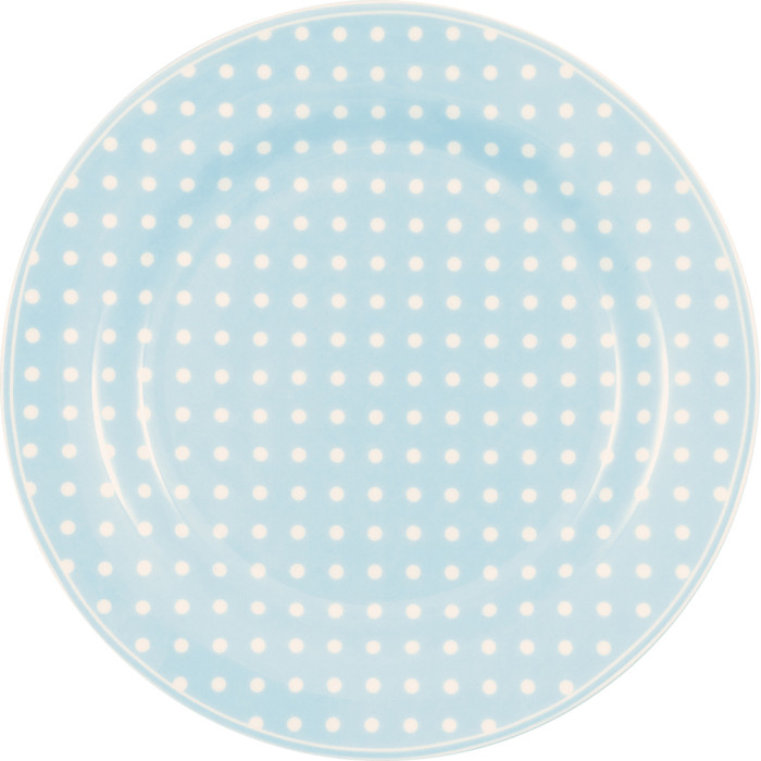 Тарелка Dotty pale blue 20,2 см