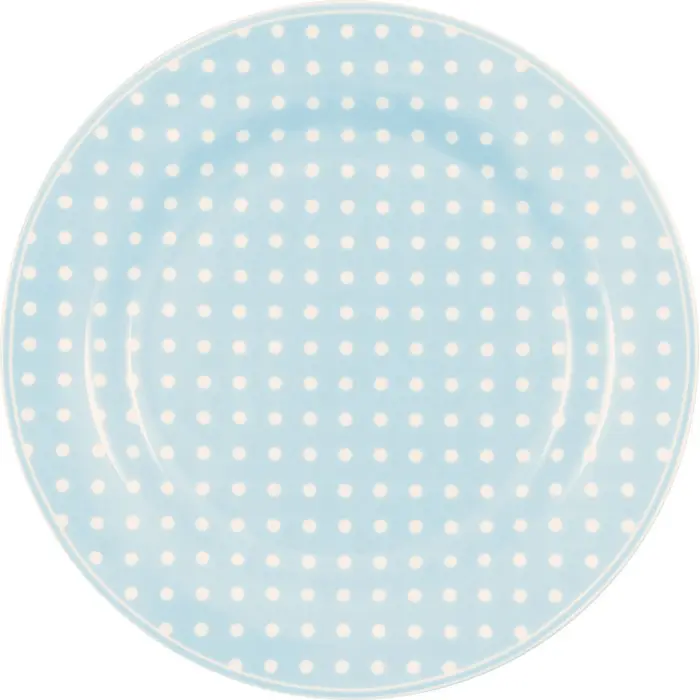 Тарелка Dotty pale blue 20,2 см