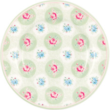 Десертная тарелка Elle pale green 15 см